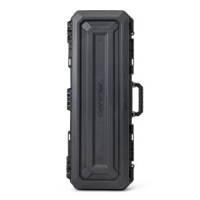 Plano All Weather 42” Tactical Gun Case with Wheels, Black with Pluck-to-Fit Foam, Watertight & Dust-Proof Shield Protection, TSA Airline Approved f