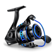 KastKing Centron Spinning Fishing Reels, 1000 Size, Black