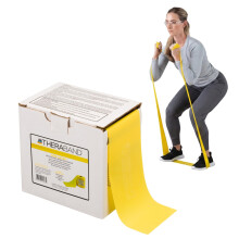THERABAND Resistance Band, 50-Yard Roll, Yellow, Light, Physical Therapy
