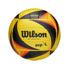 WILSON AVP OPTX Game Volleyball - Official Size, Yellow/Black
