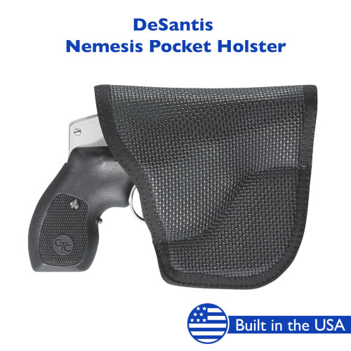 Desantis Nemesis Pocket Holster - Ambidextrous, Black 1