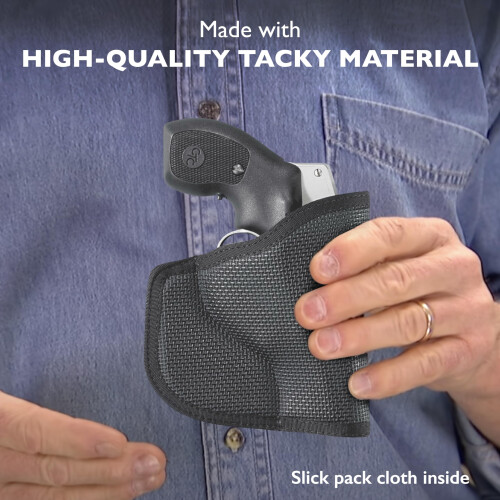 Desantis Nemesis Pocket Holster - Ambidextrous, Black 2