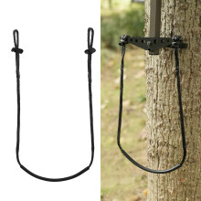 ZIVOXIA Climbing Stick Aider for Hunting, Daisy Chain Single Step Aider, Hand-Braided 1.5Ft Lightweight Rope Ladder Tree Stand Step - Weighs Only 1.6
