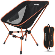 MARCHWAY Lightweight Folding Camping Chair, Compact Stable, Holds 330 lbs