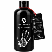EVMT Liquid Chalk 9 oz Big Bottle – Gym Chalk for Weightlifting & Climbing