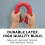 TheraBand THERABAND FlexBar 3-Pack, Hand, Flex Therapy Bar, Exerciser, Red/Green/Blue 3