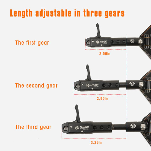 LWANO 360 Adjustable Archery Compound Bow Release Aids Trigger 2