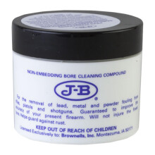 Brownells J-B Non-Embedding Bore Cleaning Compound Gun Barrel Cleaner Solvent Oil-Paste, Gunsmithing Tools Maintenance Cleaning Supplies, 2 oz. (57g)