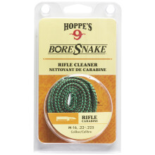 Hoppe's BoreSnake Rifle Bore Cleaner, One-Piece, M16, .22-.223 Cal