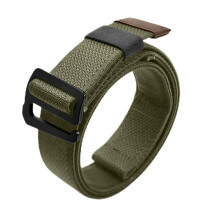 AEGITEC DEFENSE Hybrid Tactical Belt | 1.5” Everyday Carry Belt – Adjustable, Secure, & Comfortable Equipment Support (Olive Drab Green, Large)