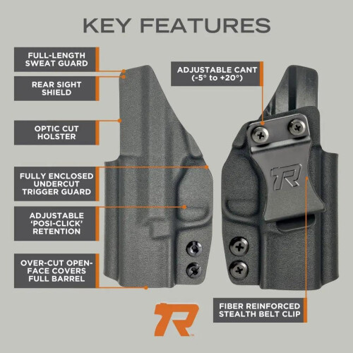 Rounded IWB Holster Fits: Sig P365 XMACRO/XMACRO COMP 2