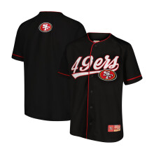 Ultra Game San Francisco 49ers Boy's Mesh Baseball Jersey Tee Shirt, 14/16 Team Color
