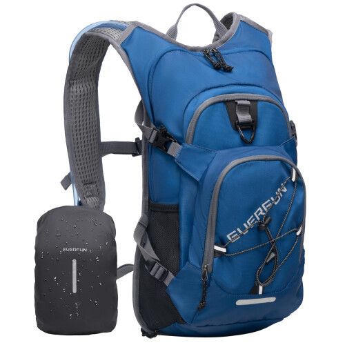 EVERFUN 18L Hiking Hydration Backpack with 2L Water Bladder and Rain Cover