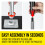 PLAYAPUT Portable Batting Tee for Baseball/Softball, Height Adjustment 4