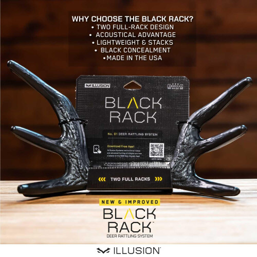 Black Rack - Premium Deer Rattling System by Illusion| Deer Call 1