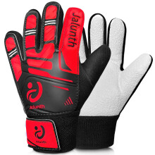 Jalunth Soccer Goalkeeper Goalie Gloves Kids Youth Field Player Gloves Boys Girls Training Grip Goal Keeper Glove Age 9-10 Years Old with Upgraded Ant
