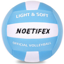 Noetifex Soft Volleyball-Super Soft Fabric Light Volleyball for Indoor Practice Safe and Quiet Kids Youth Beginners House Yard Training Practice Games