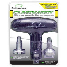 Softspikes Golf Cleat Kaddy - Attachments to Both Remove & Install Golf Spikes Quickly - Compatible with Any Insert System