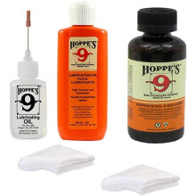 Hoppe's Oil Combo Pack - No. 9 Precision Bundled with 2-1/4 oz Refill 2oz No 9 Cleaning Solvent