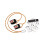 J-Bands Baseball Throwing Trainer, Fluorescent Orange, 1 1