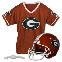 Georgia Bulldogs Youth Football Helmet and Jersey Set by Franklin