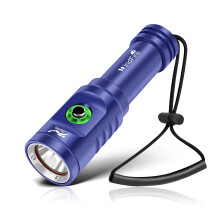 WINDFIRE TS08 Diving Flashlight Rechargeable Bright Scuba Dive Light 3-Mode