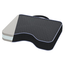 Vantimo Stadium Seat Cushions for Bleachers - 3.15" Extra Thick Portable Bleacher Seats with Memory Foam & Massage Dots, Comfortable Waterproof Outdoo