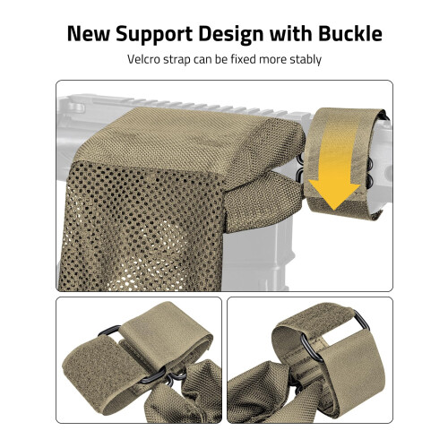 CVLIFE Brass Shell Catcher with Zippered Bottom and Quick Release. 1