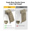 CVLIFE Brass Shell Catcher with Zippered Bottom and Quick Release. 3