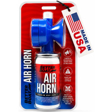Air Horn 1.4 oz 120 dB, Compact Emergency Signal Horn for Boating Safety