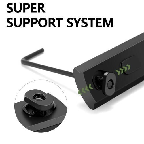 Anovo Single-Sided Rail 3-3-5-5-7-7 Slots Accessory Set-Style 1 2