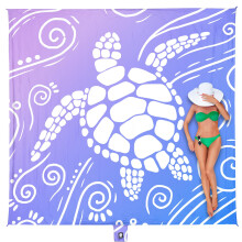 WEKAPO Beach Blanket Waterproof Sandproof Oversized Extra Large Sand Free