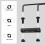 Anovo Single-Sided Rail 3-3-5-5-7-7 Slots Accessory Set-Style 1 6