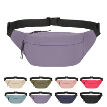 ZOORON Fanny Pack for Men Women, Sports Running Crossbody Belt Waist Bag