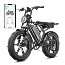 TST Electric Bike for Adults, 48V 15/25 Ah Battery, 60/100 Mile Range