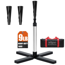 Portable Adjustable Height 24"-37" Baseball/Softball Batting Tee