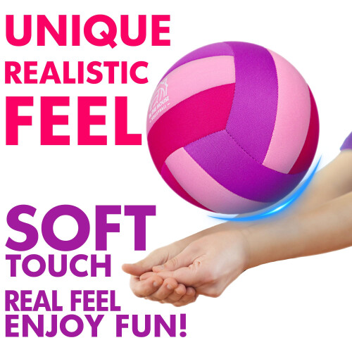 Soft Indoor Volleyballs for Practicing Inside House Silent Pain-free 1