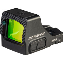 Vortex Defender-CCW Micro Red Dot Sight (3 MOA - Green Dot, Black)