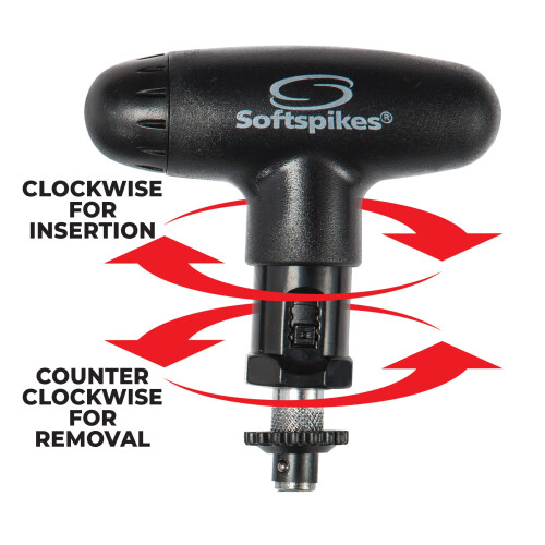 Softspikes Golf Cleat Kaddy - Attachments to Both Remove & Install Golf Spikes Quickly - Compatible with Any Insert System 1
