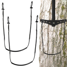Climbing Stick Aider for Hunting - 2pc UHMWPE Single Step Aider,Cable Aiders for Climbing Sticks,Lightweight Rope Ladder Tree Stand Step,Sturdy Load-B