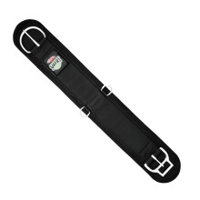 Weaver Equine 24" Felt Lined Smart Cinch, Straight Horse Cinch, Black