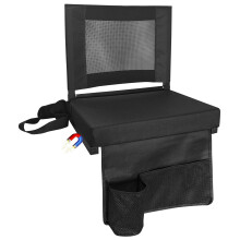 MOIICARE Stadium Seats for Bleachers with Back Support, Bleacher Chairs with Backs and Cushion Wide, Portable Folding Seats with Magnetic Bottom Strip
