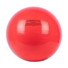 THERABAND Standard 22" Exercise Ball, Yoga Balance Pregnancy, Therapy, Red