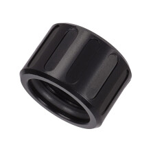 NDZ Performance 1/2x28 Thread Protector Stainless Steel with O-Ring, Pillar in Black Nitride BN