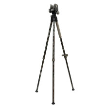 DeathGrip Bantam Realtree Original Tripod with Adjustable Legs, Tilting and Panning, Lightweight Aluminum, Compact, for Hunting, Shooting, and Outdo