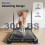 YPOO 16% Walking Pad Incline, Treadmills for Home, Handle Bar, Foldable 5