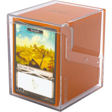 Gamegenic Bastion 100+ XL Deck Box - Compact, Secure, and Perfectly Organized for Your Trading Cards! Safely Protects 100+ Double-Sleeved Cards, Clear
