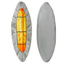 Frelaxy 420D Kayak Cover, Heavy Duty Waterproof UV Resistant Kayak Covers for Outdoor Storage, Ultra Strong Canoe Storage Dust Cover, Great for Indoor