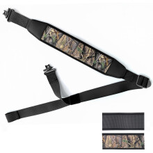 ZJQY Two Point Sling with Swivels and Comfortable Neoprene Padded Rifle Sling for Hunting Outdoor
