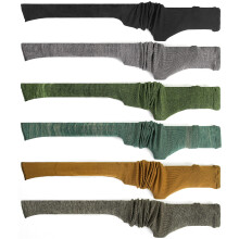 GUGULUZA 6-Pack Extra-Thick Gun Socks for Rifles and Shotguns, Silicone-Treated Gun Sock, 54” Knit Rifle Sock Shotgun Sleeve for Storage (Mixed Colo